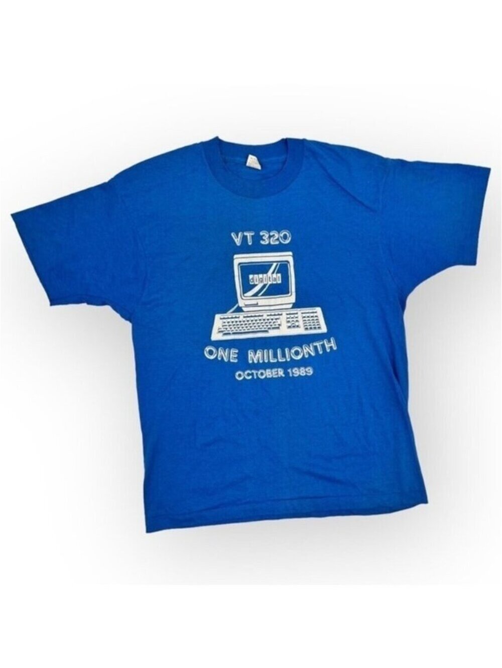 Vintage VT 320 Graphic Computers Tech IBM APPLE RARE Promo Shirt Screen Star
